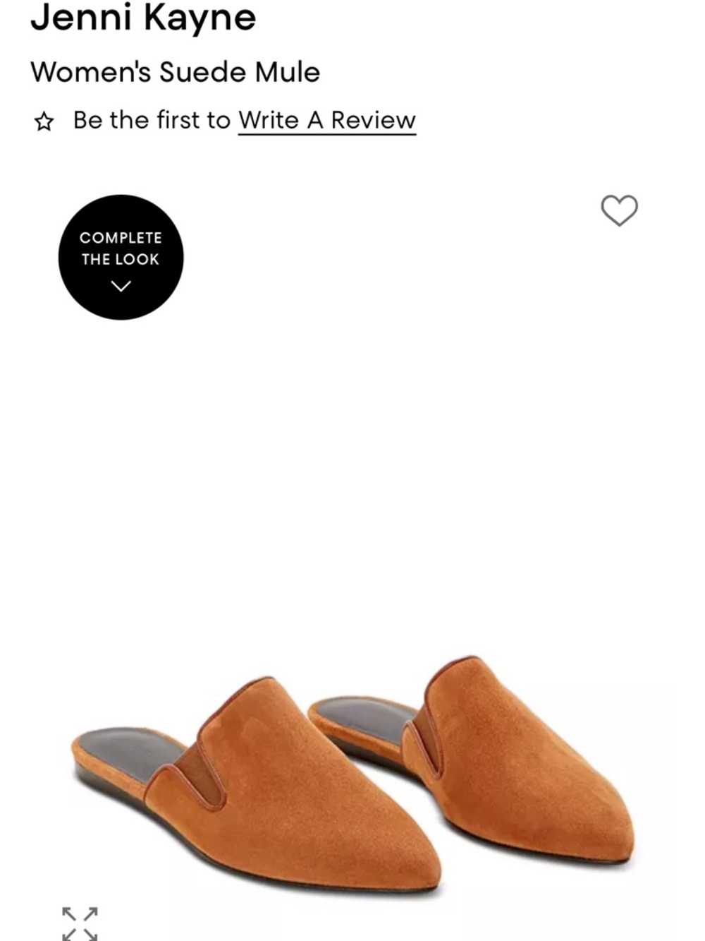 Jenni Kayne Women's Suede Mule